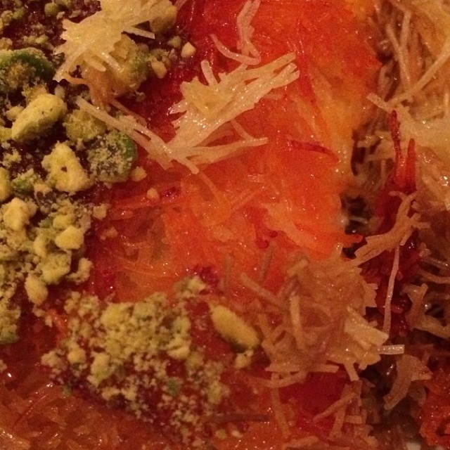 Knafeh from Tanoreen on #foodmento http://foodmento.com/dish/19216