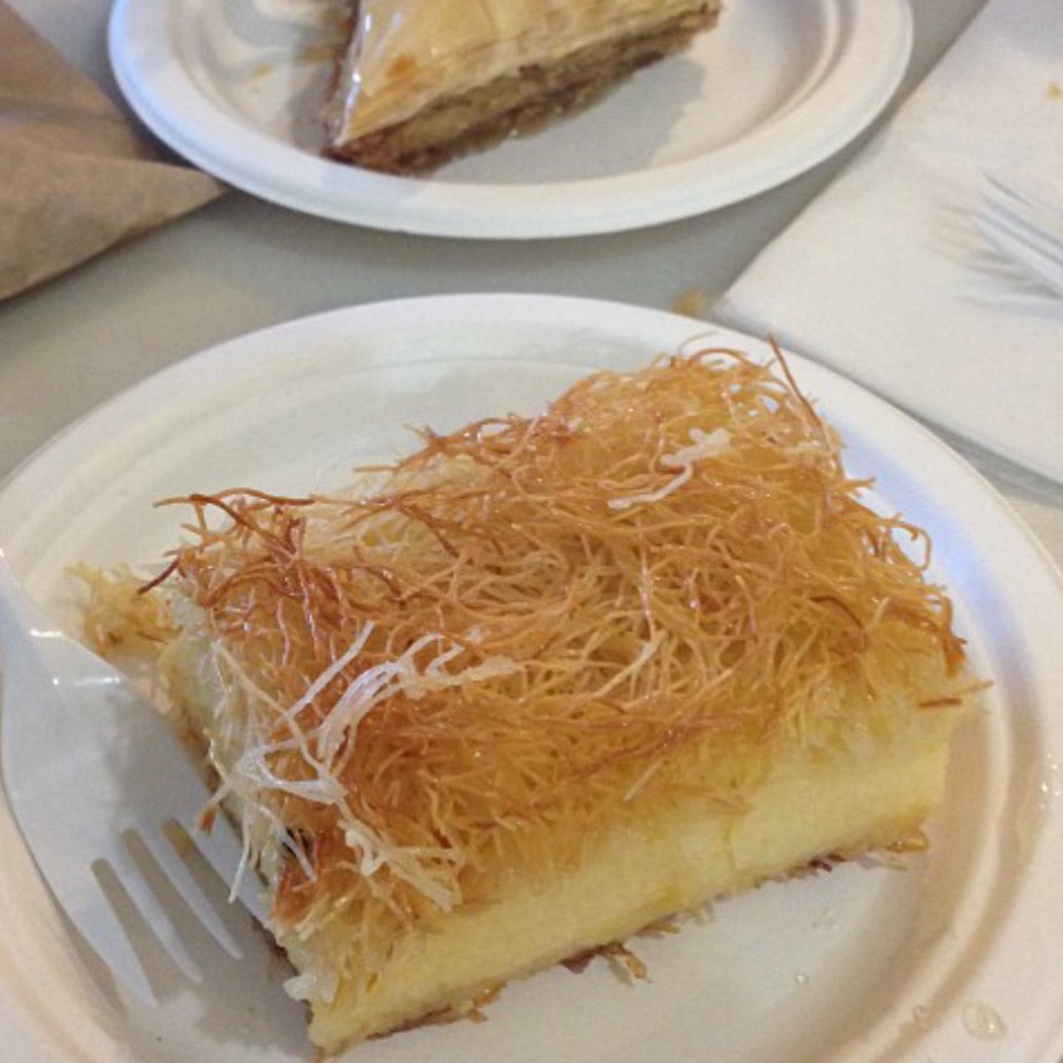 Galaktoboureko (Custard Baked In Phyllo Pastry) at Artopolis Bakery on #foodmento http://foodmento.com/place/5282