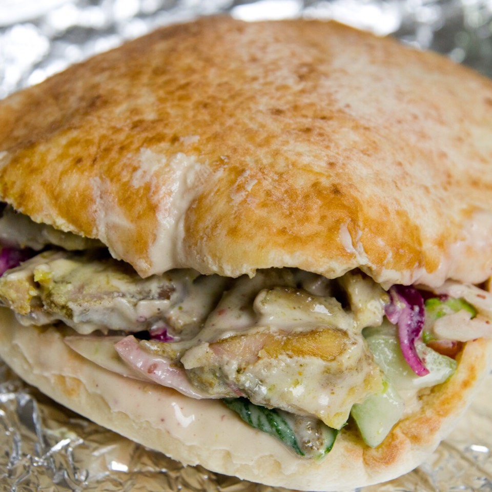 Chicken Shawarma Sandwich at Duzan on #foodmento http://foodmento.com/place/5283