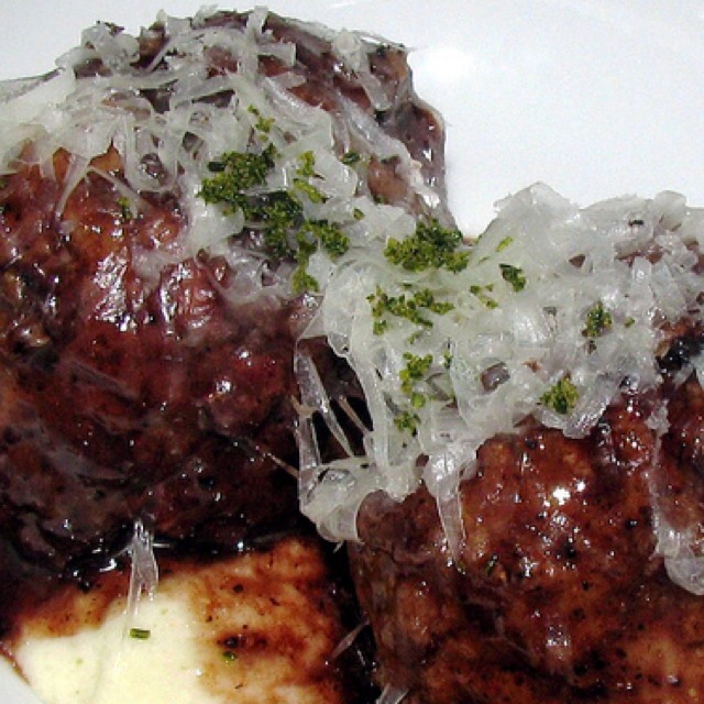 Roasted Veal Meatballs from Ciano on #foodmento http://foodmento.com/dish/3248