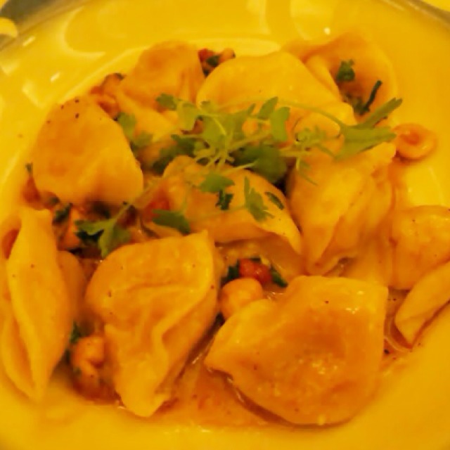 Roasted Sweet Potato Tortelloni at Commerce on #foodmento http://foodmento.com/place/835