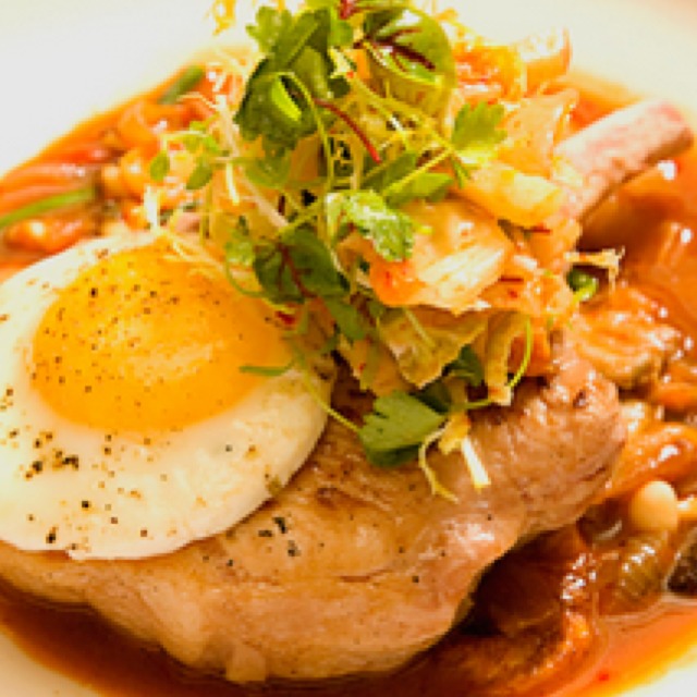Korean Inspired Berkshire Pork Chop from Commerce on #foodmento http://foodmento.com/dish/3258