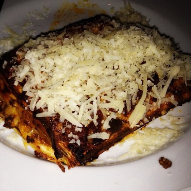 Lasagne Al Carciofi (House Made Lasagna with Artichoke) at I Sodi on #foodmento http://foodmento.com/place/878