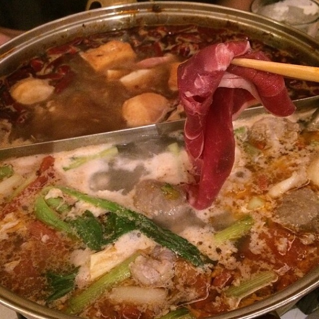Spicy Sichuan Hotpot With Sides (for 2) from Legend Bar & Restaurant on #foodmento http://foodmento.com/dish/12293