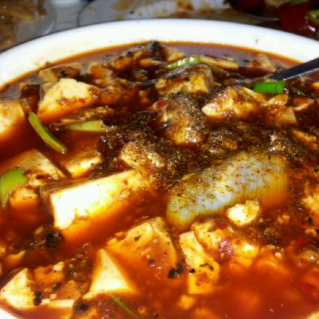 Spicy Ma Po Fish with Tofu from Legend Bar & Restaurant on #foodmento http://foodmento.com/dish/3585