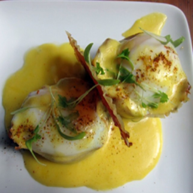 Eggs Benny at Restaurant Marc Forgione on #foodmento http://foodmento.com/place/910