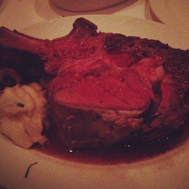 Prime Rib with Bone In at The Palm on #foodmento http://foodmento.com/place/944
