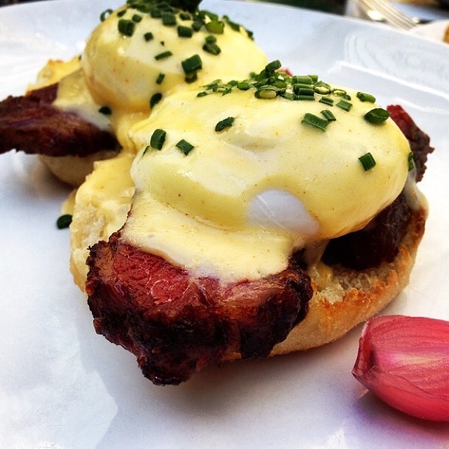 Brisket Egg Benedict at Vinegar Hill House on #foodmento http://foodmento.com/place/978