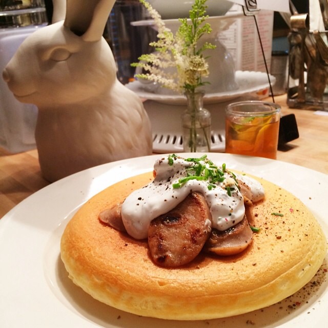 Savory Pancake with Sausage at Matsunosuke on #foodmento http://foodmento.com/place/4053