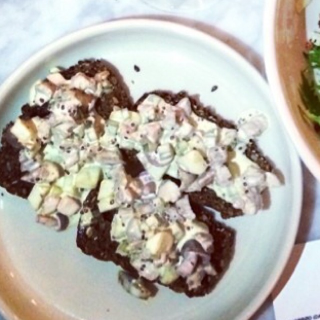 Hunter's Salad, Chicken, Pickled Mushrooms at Tørst on #foodmento http://foodmento.com/place/4131