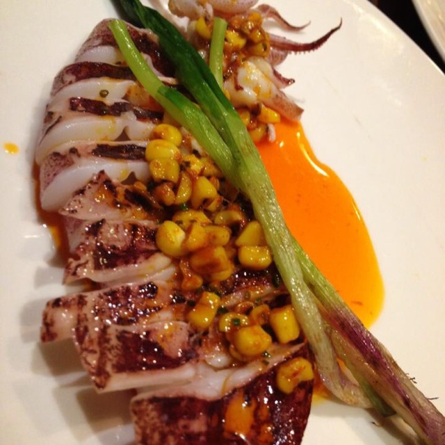 Squid, Sweetcorn & Paprika from Burnt Ends on #foodmento http://foodmento.com/dish/6568
