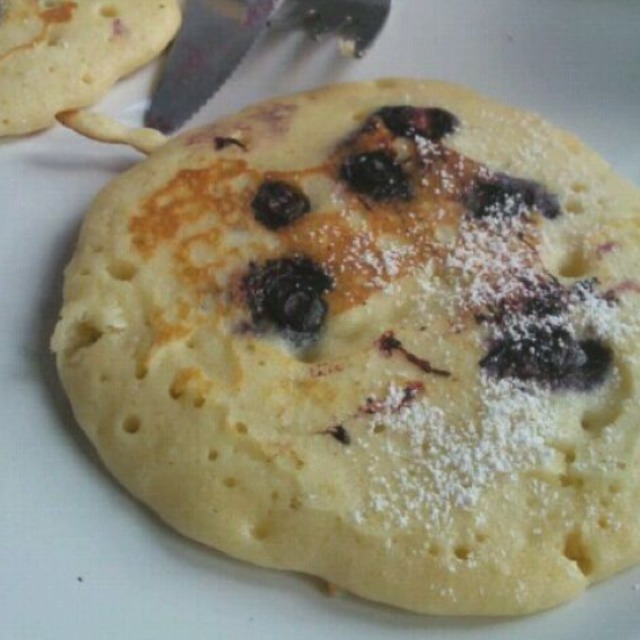 Blueberry Pancakes at The Loft Cafe SG on #foodmento http://foodmento.com/place/1897