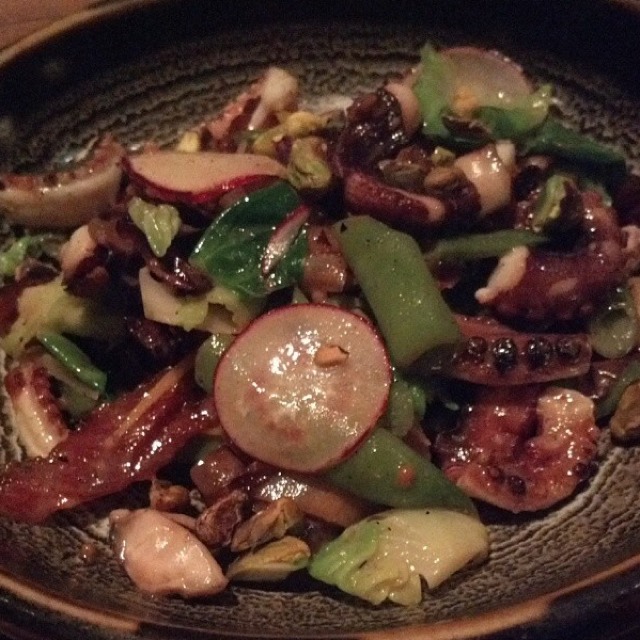 Grilled Baby Octopus at Girl & the Goat on #foodmento http://foodmento.com/place/2693