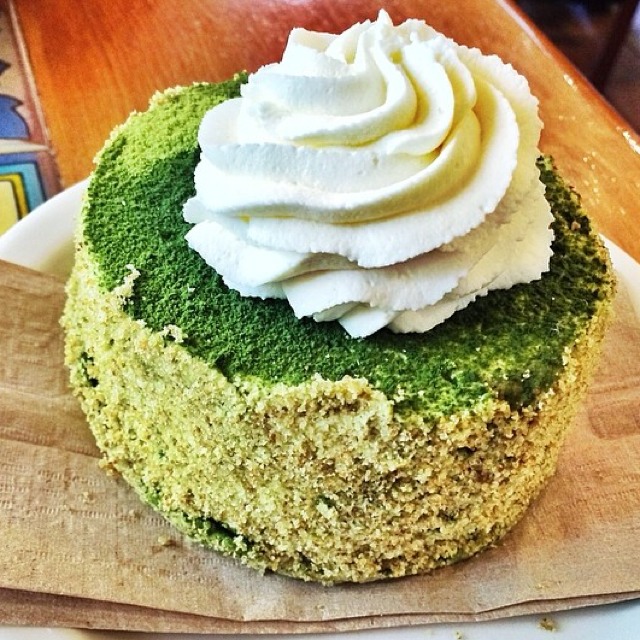 Matcha Tiramisu at Urth Caffé on #foodmento http://foodmento.com/place/2737