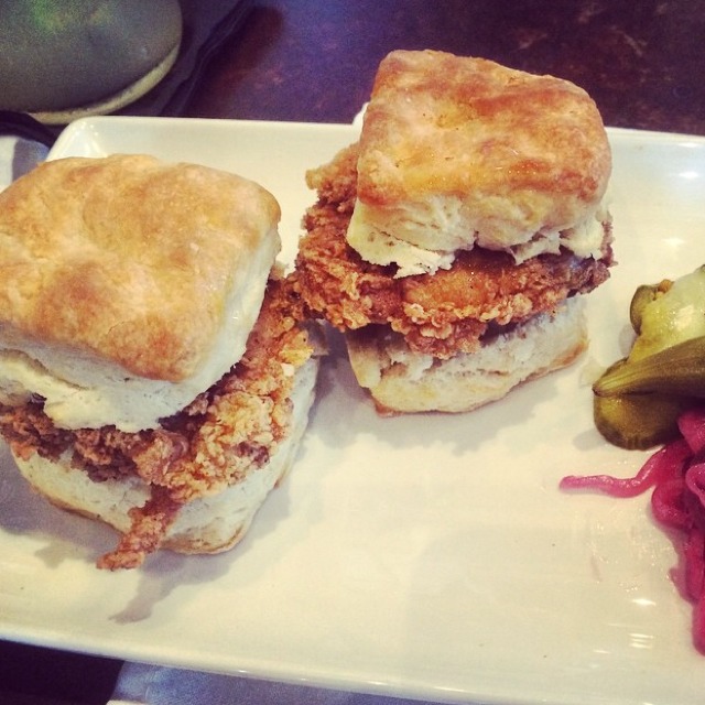 Mama's Chicken Biscuits from Yardbird Southern Table & Bar on #foodmento http://foodmento.com/dish/16207