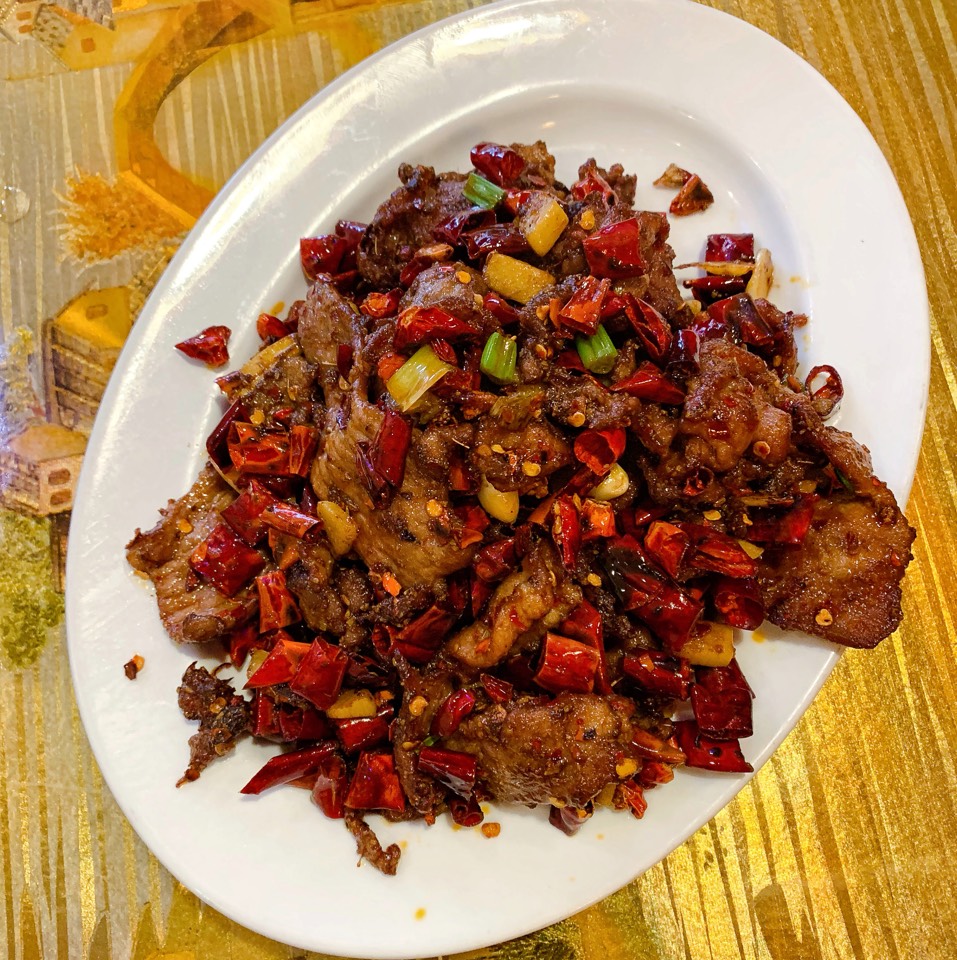 Spicy Cumin Lamb at Sweet Yummy House 三好小馆 on #foodmento http://foodmento.com/place/10233