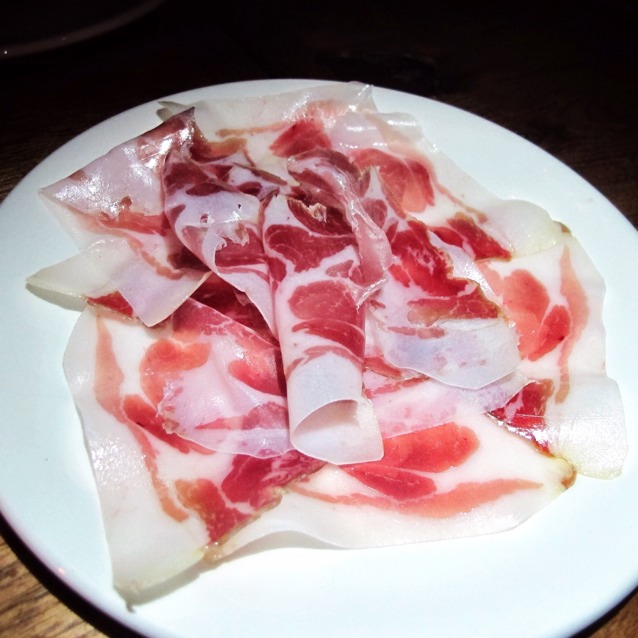 Coppa (dry-cured pork neck) at Toro on #foodmento http://foodmento.com/place/3058