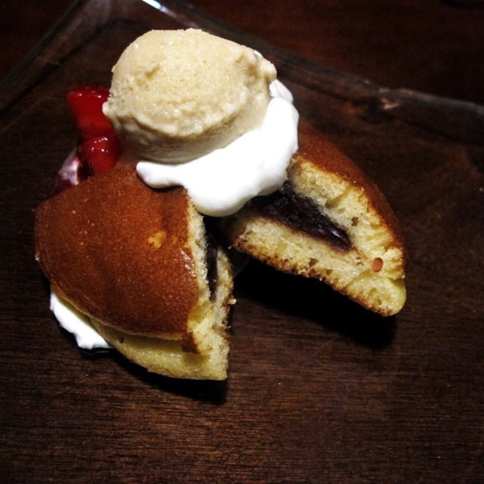 Dorayaki Red Bean Cake, Ice Cream from Cha-An on #foodmento http://foodmento.com/dish/20815