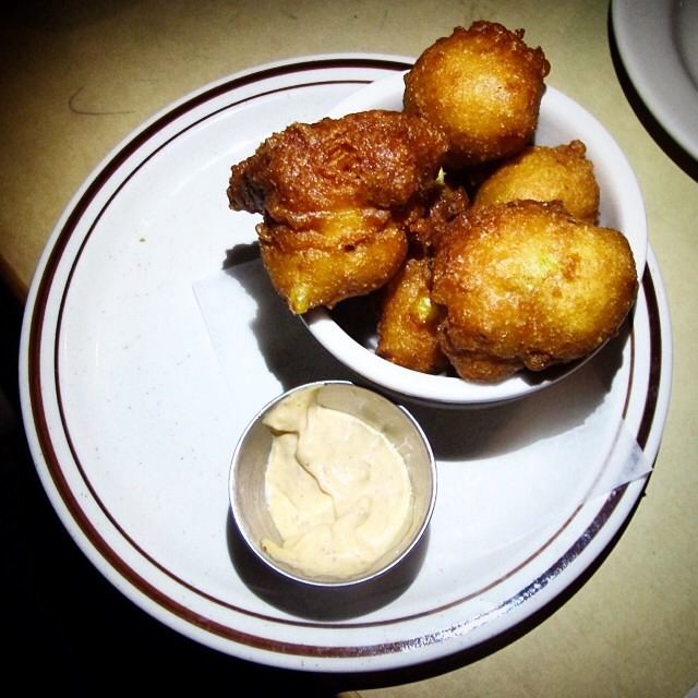 Crawfish Hush Puppies from Sweet Chick on #foodmento http://foodmento.com/dish/17011