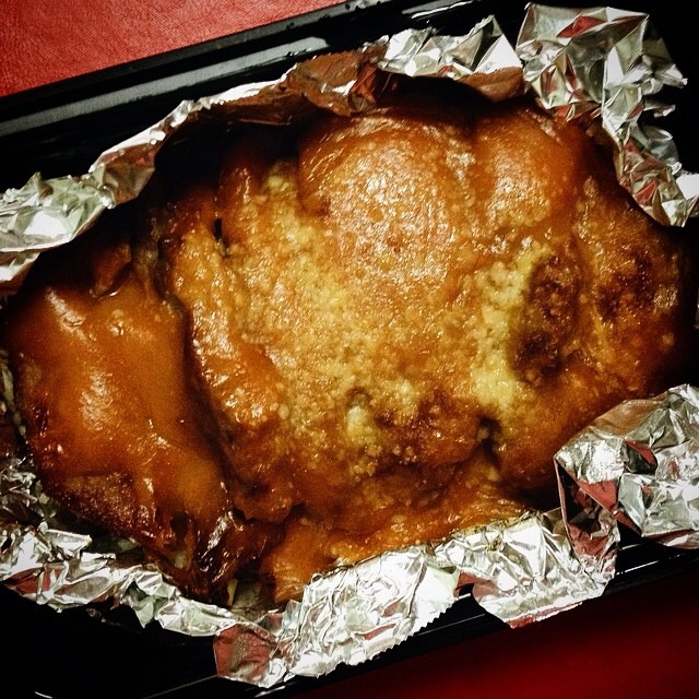Baked Pork Chop Rice (Hong Long Style) at Cha Chan Tang 茶餐廳 on #foodmento http://foodmento.com/place/4024