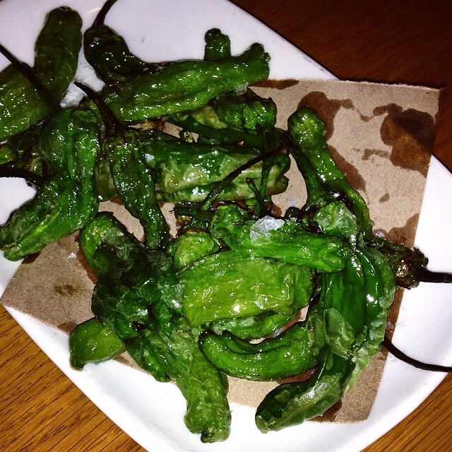 Blistered Shishito Peppers from Boqueria on #foodmento http://foodmento.com/dish/16983