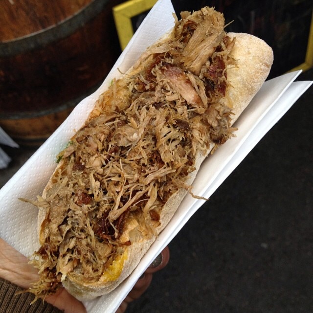 Duck Confit Sandwich, Mustard from Borough Market on #foodmento http://foodmento.com/dish/17077