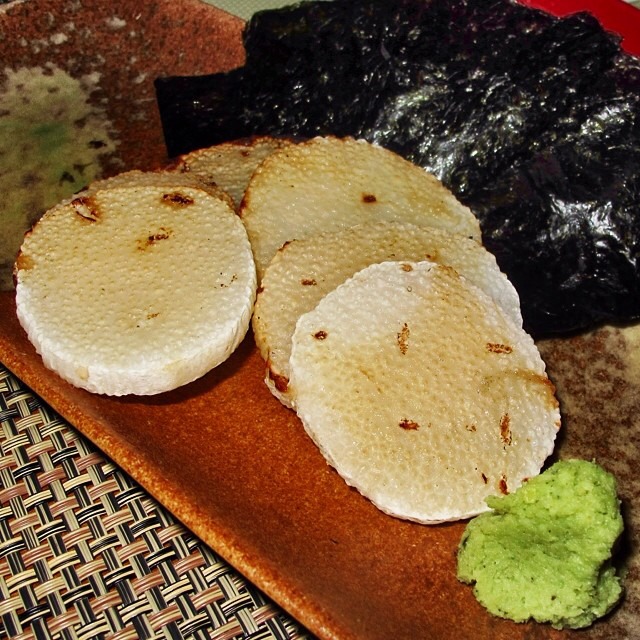 Japanese Sticky Yam (Grilled) from Aburiya Kinnosuke on #foodmento http://foodmento.com/dish/17144