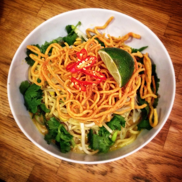 Kaukswe - Burmese Noodle at Porchetta on #foodmento http://foodmento.com/place/418