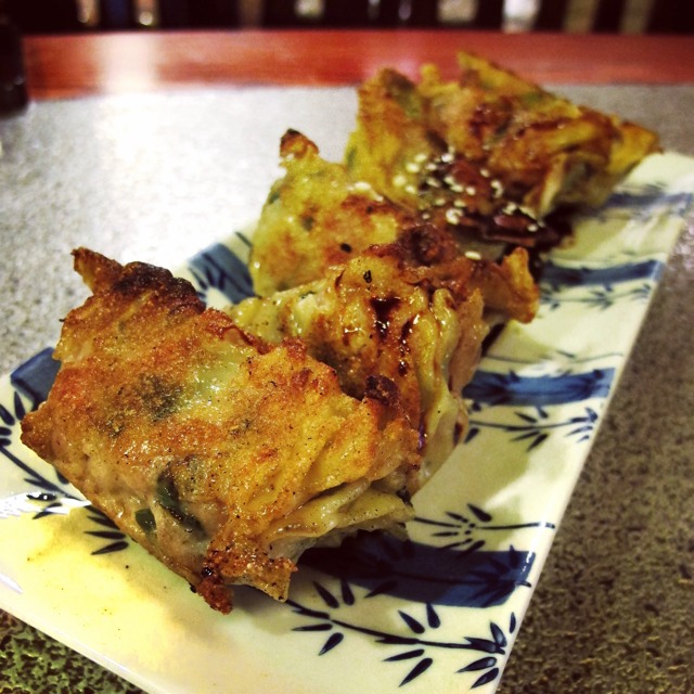 Pan-Fried Dumplings - Japanese Style from XO Taste on #foodmento http://foodmento.com/dish/19042