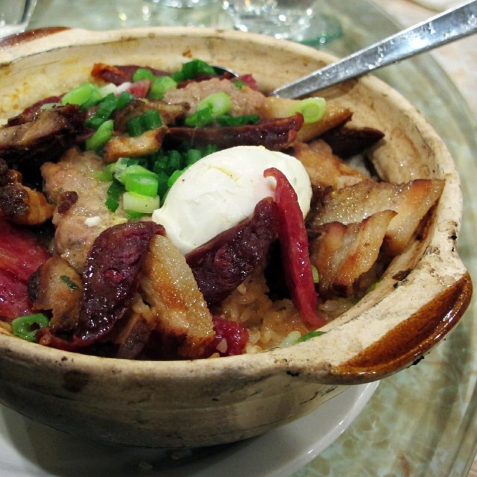 Pork, Egg Claypot Rice from A Wah II Restaurant on #foodmento http://foodmento.com/dish/20814