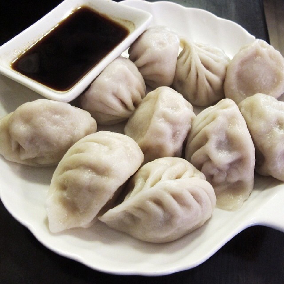 Chive and Pork Dumplings at Uncle Zhou (CLOSED) on #foodmento http://foodmento.com/place/4772