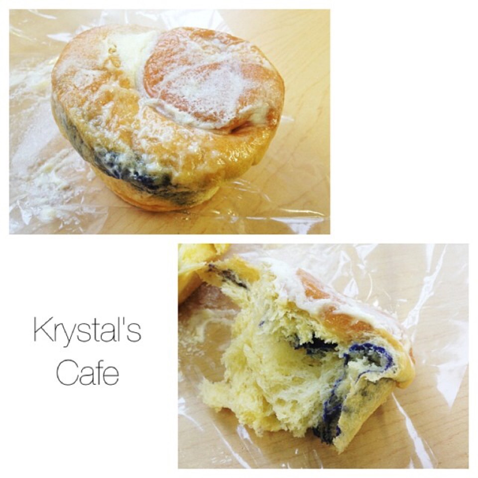 Ensaymada Ube Brioche from Krystal's Cafe on #foodmento http://foodmento.com/dish/20768