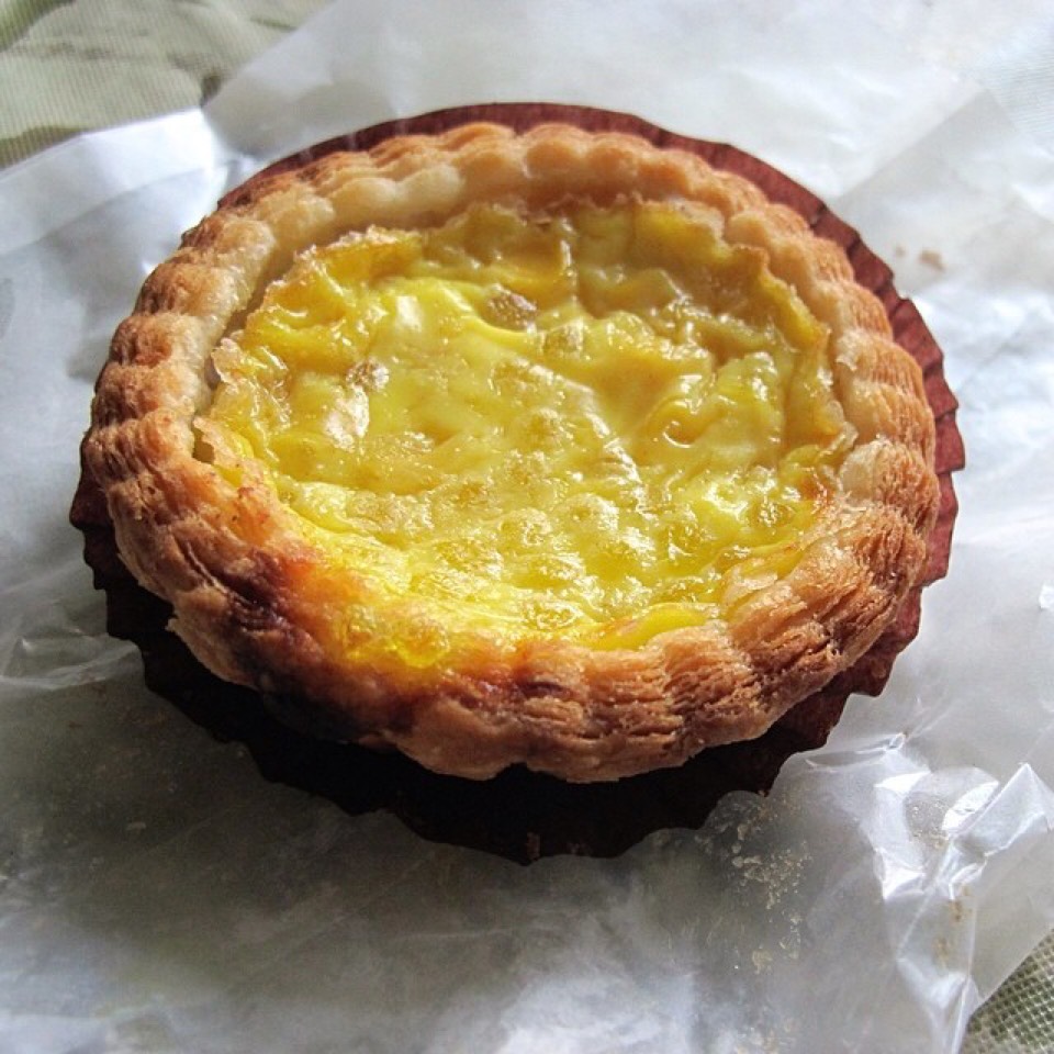 Sweet Corn Egg Tart from New Flushing Bakery on #foodmento http://foodmento.com/dish/20567