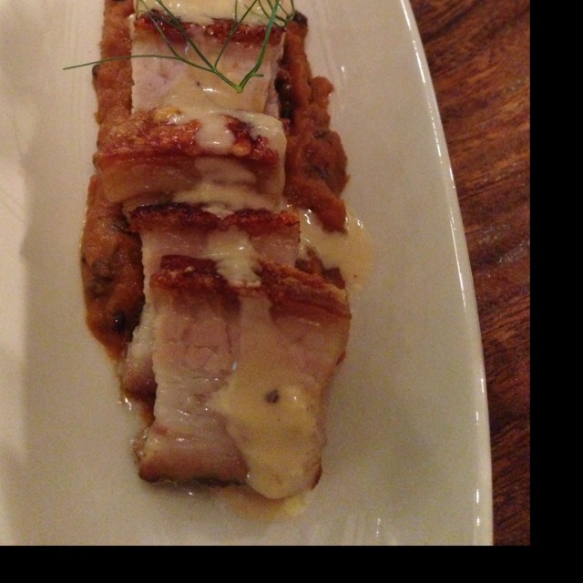 Roasted Pork Belly at Morsels on #foodmento http://foodmento.com/place/1115