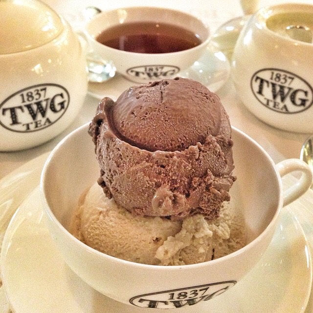 Tea Ice Cream (Earl Grey Fortune & Napoleon) at TWG Tea Salon & Boutique on #foodmento http://foodmento.com/place/4287