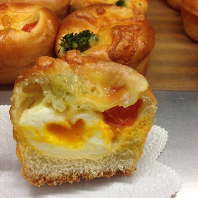 Brioche With Vegetables & Egg from 木村家總本店 銀座本店 on #foodmento http://foodmento.com/dish/8543