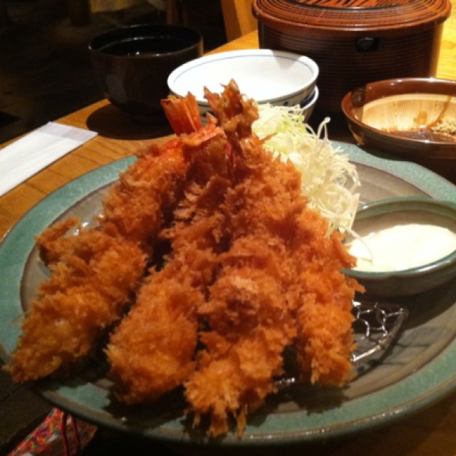 5 Prawn Cutlet from かつくら 三条本店 on #foodmento http://foodmento.com/dish/8555