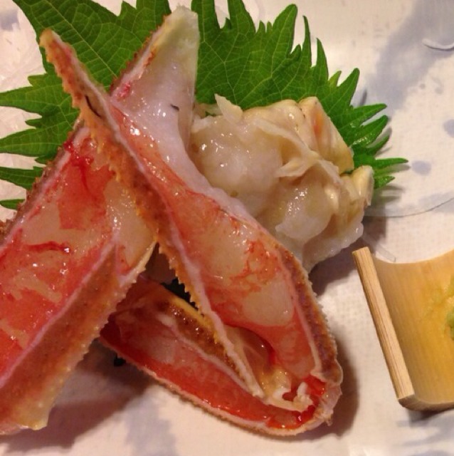 King Crab Sashimi from かに道楽 本店 (Kani Douraku) on #foodmento http://foodmento.com/dish/8690