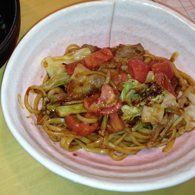 Tomato Fried Noodles from 道頓堀 寿座 on #foodmento http://foodmento.com/dish/8704