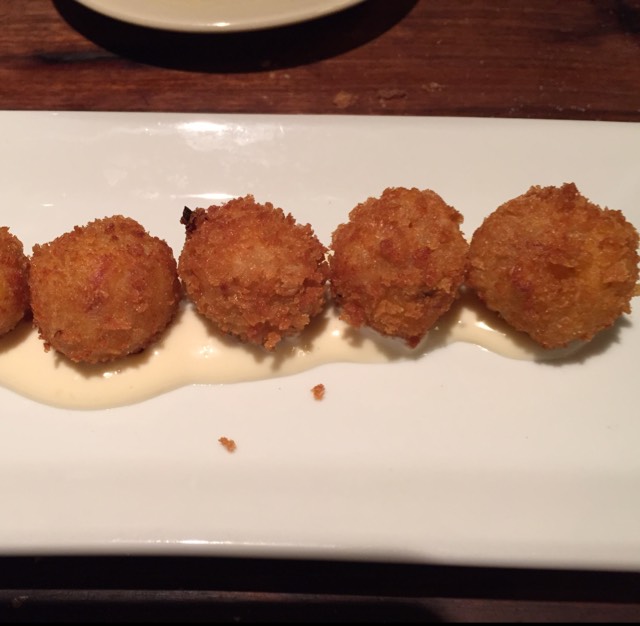Chicken + Jamon Croquetas at Barcelona Wine Bar - Brookline on #foodmento http://foodmento.com/place/3816
