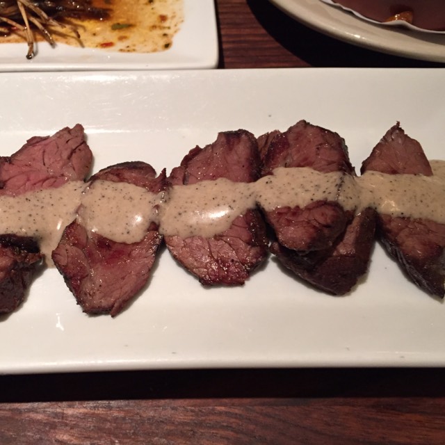 Hanger Steak - Truffle Vinaigrette at Barcelona Wine Bar - Brookline on #foodmento http://foodmento.com/place/3816