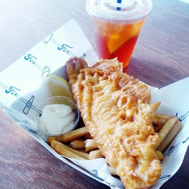 Fish & Chips from FIX on #foodmento http://foodmento.com/dish/16461