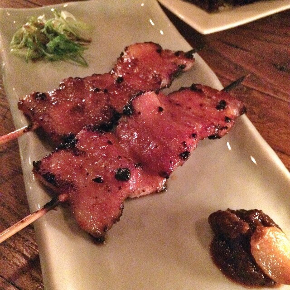 Spicy Pork Belly Skewers at Hanjan (CLOSED) on #foodmento http://foodmento.com/place/4059