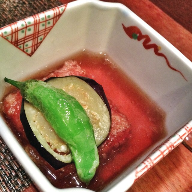 Tomato Agedashi at Shunji Japanese Cuisine on #foodmento http://foodmento.com/place/4422