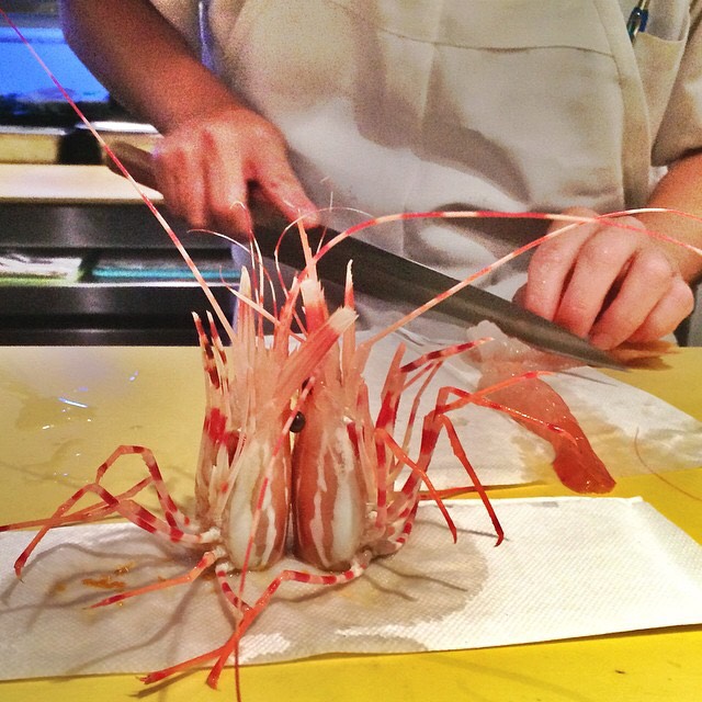 Live Sweet Shrimp from Shunji Japanese Cuisine on #foodmento http://foodmento.com/dish/18135