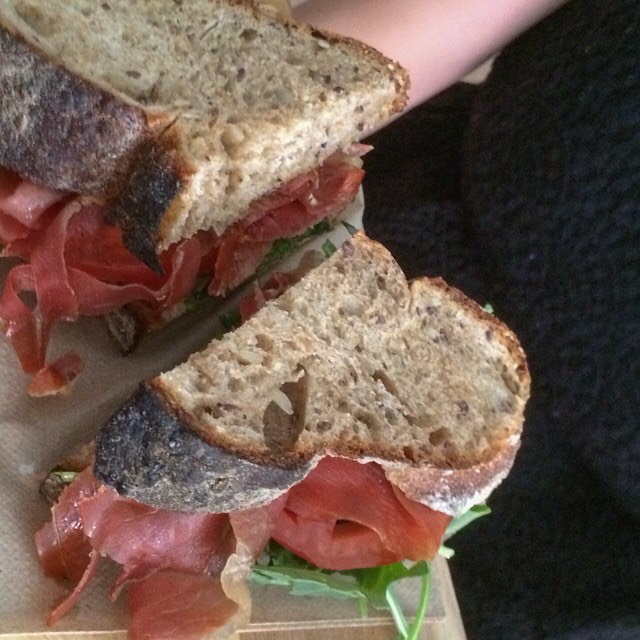 Shaved Ham Sandwich at Bluestone Lane Collective Cafe on #foodmento http://foodmento.com/place/4486