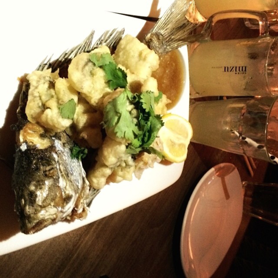 Whole Fried Fish at Cherry Izakaya on #foodmento http://foodmento.com/place/4961