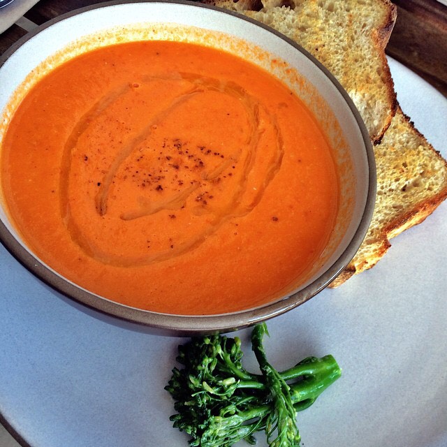 Tomato Soup, Arbequina Olive Oil, Cumin... at Outerlands on #foodmento http://foodmento.com/place/544