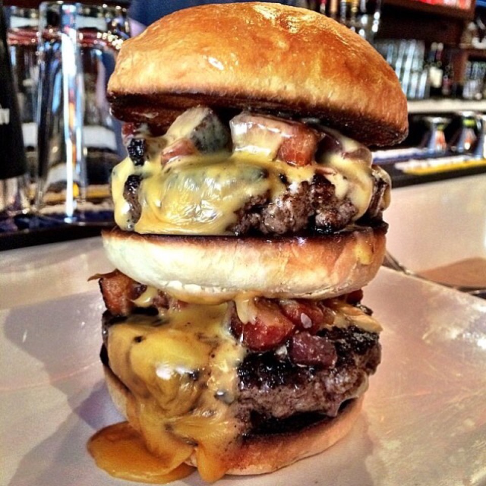 B.U.B. Double Stacked Burger at Umami Burger on #foodmento http://foodmento.com/place/2113