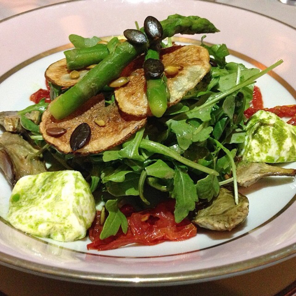 Salad Of Arugula, Asparagus, Artichoke... at Ladurée on #foodmento http://foodmento.com/place/2933